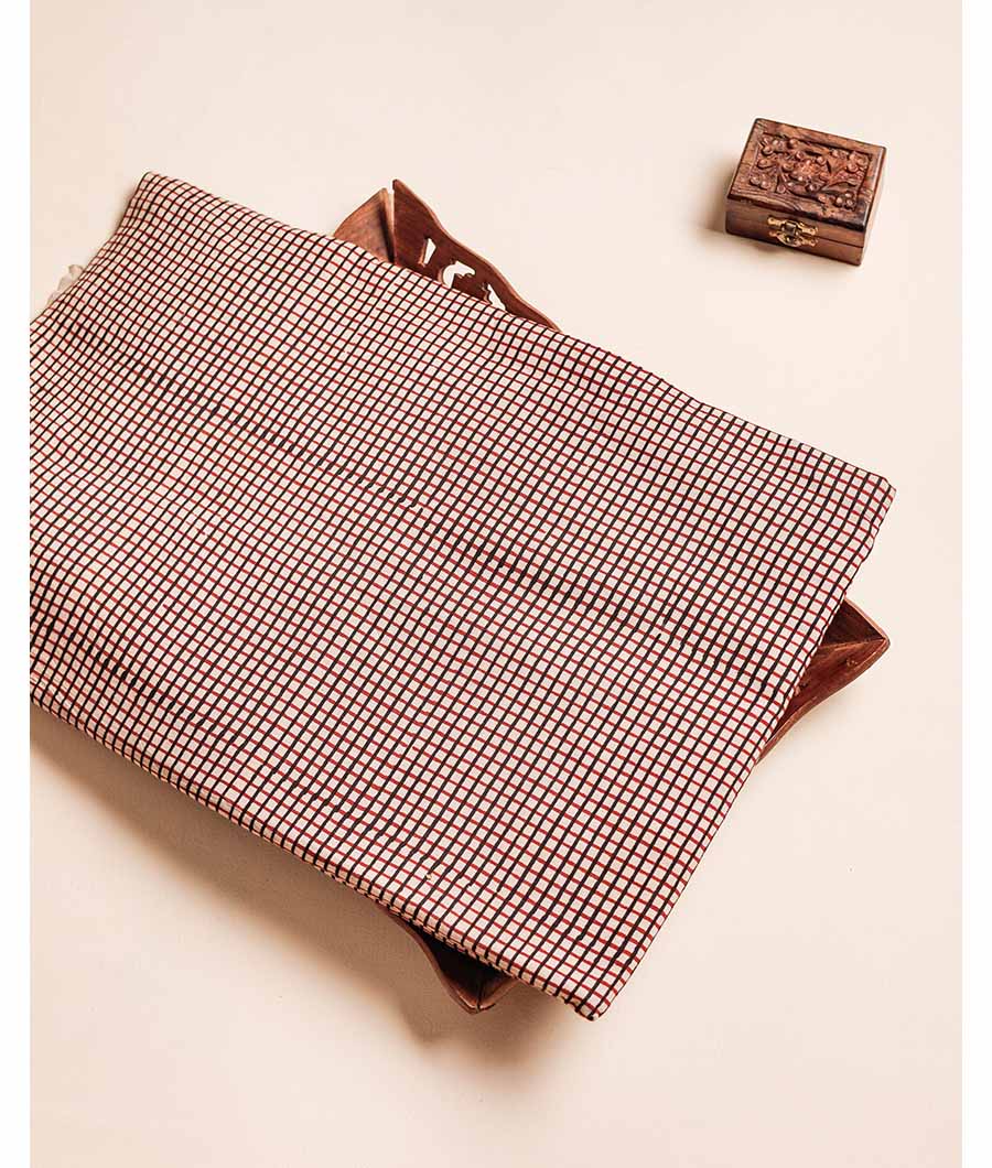 PURE HANDBLOCK PRINTED FABRIC