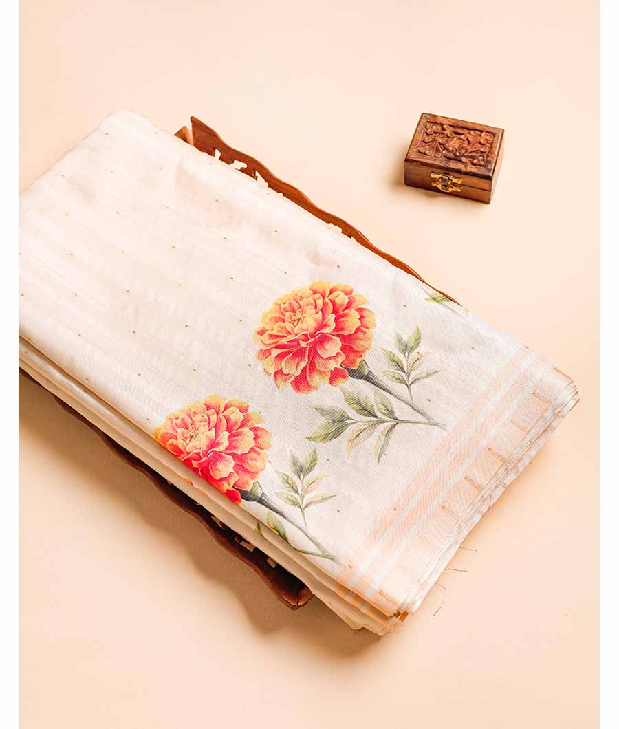 SEMI TUSSAR SILK FABRIC