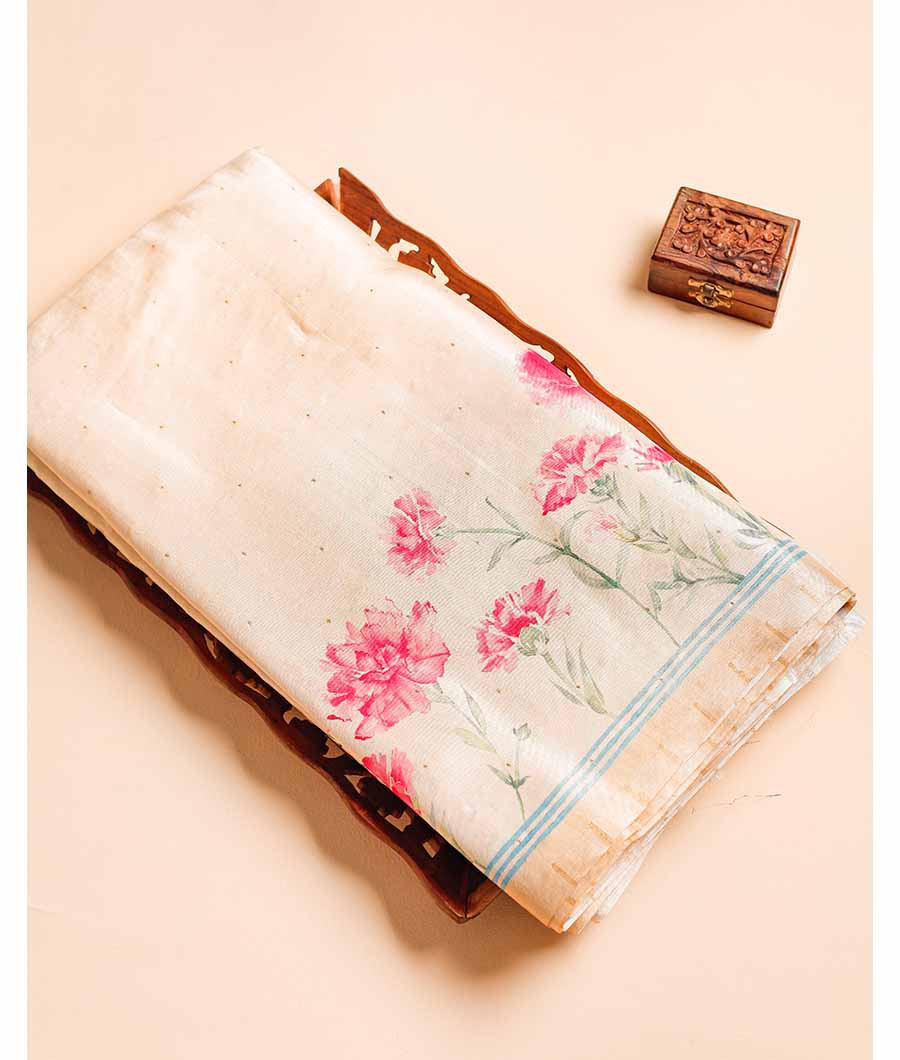 SEMI TUSSAR SILK FABRIC