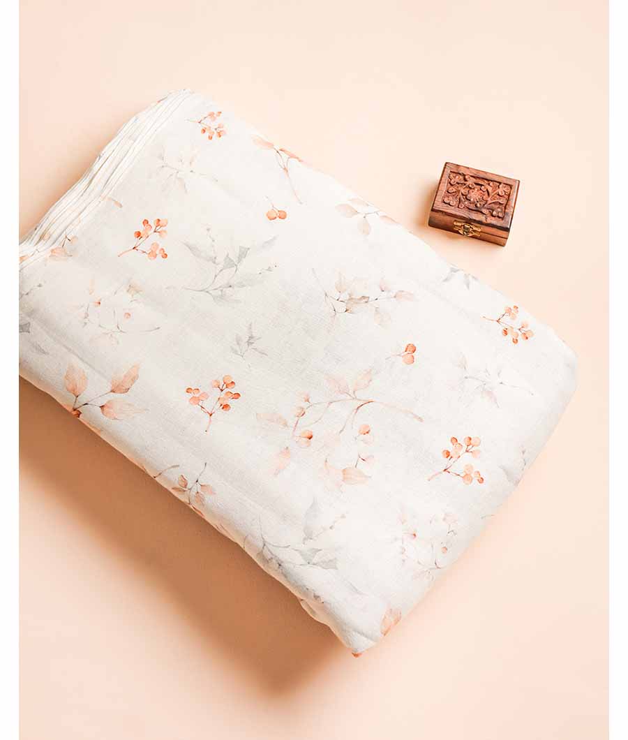 PURE LINEN DIGITAL PRINTED FABRIC