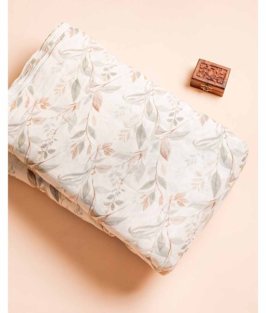 PURE LINEN DIGITAL PRINTED FABRIC