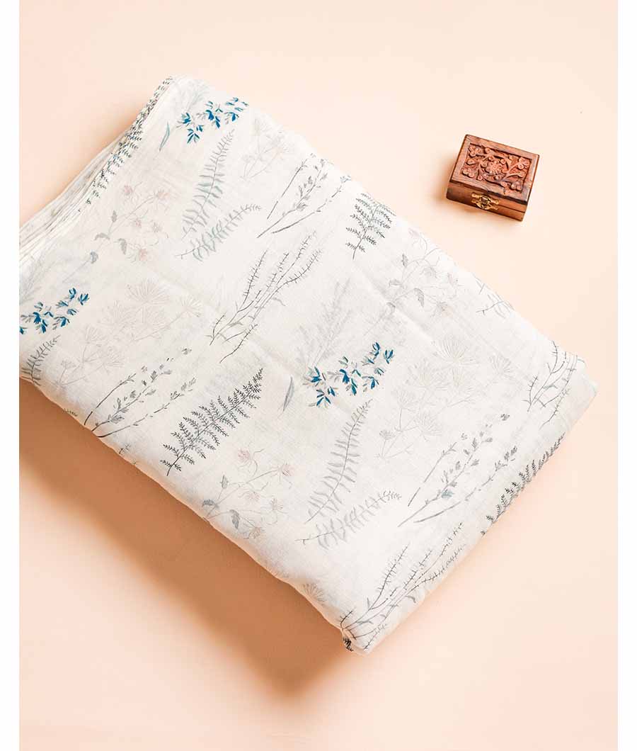 PURE LINEN DIGITAL PRINTED FABRIC