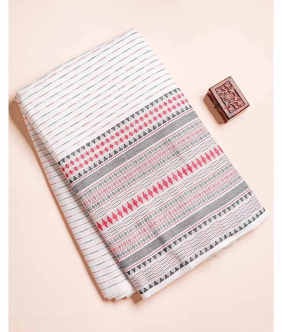COTTON WOVEN BORDER FABRIC