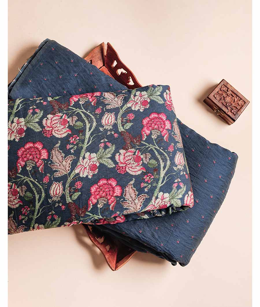 MOGRA CHANDERI FABRIC