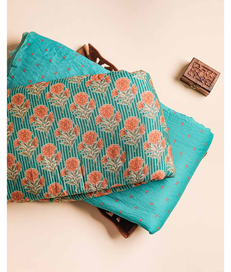 MOGRA CHANDERI FABRIC