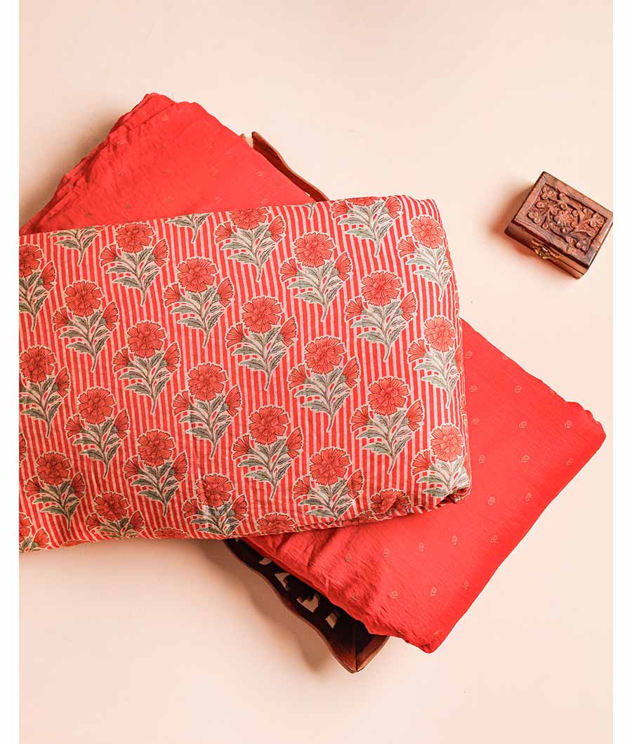 MOGRA CHANDERI FABRIC