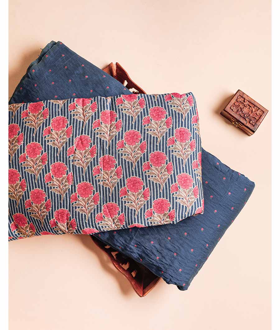 MOGRA CHANDERI FABRIC