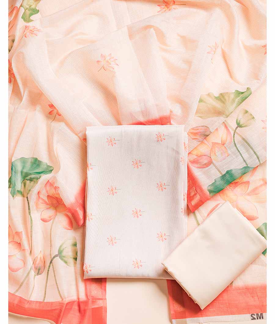 SEMI TISSUE SILK SUIT SET
