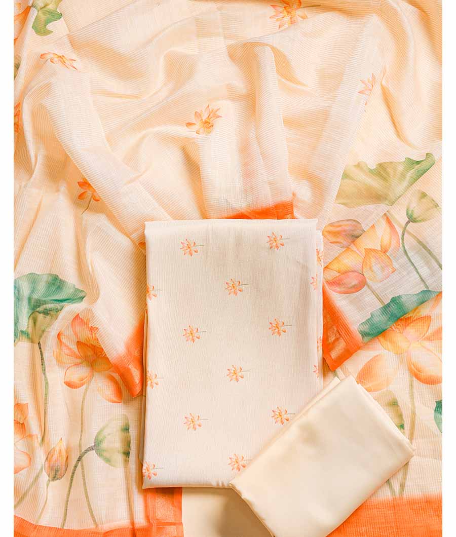 SEMI TISSUE SILK SUIT SET