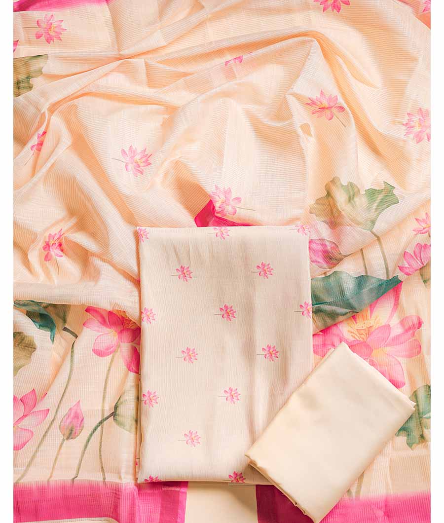 SEMI TISSUE SILK SUIT SET