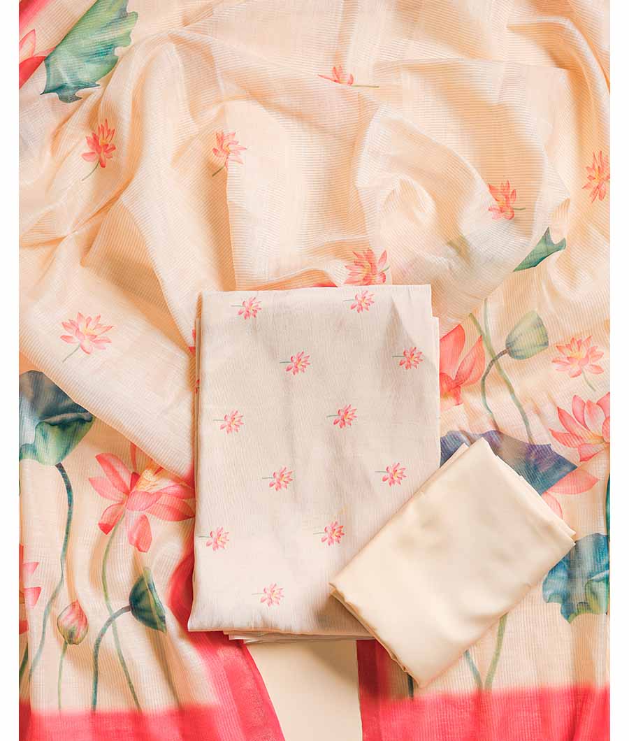 SEMI TISSUE SILK SUIT SET