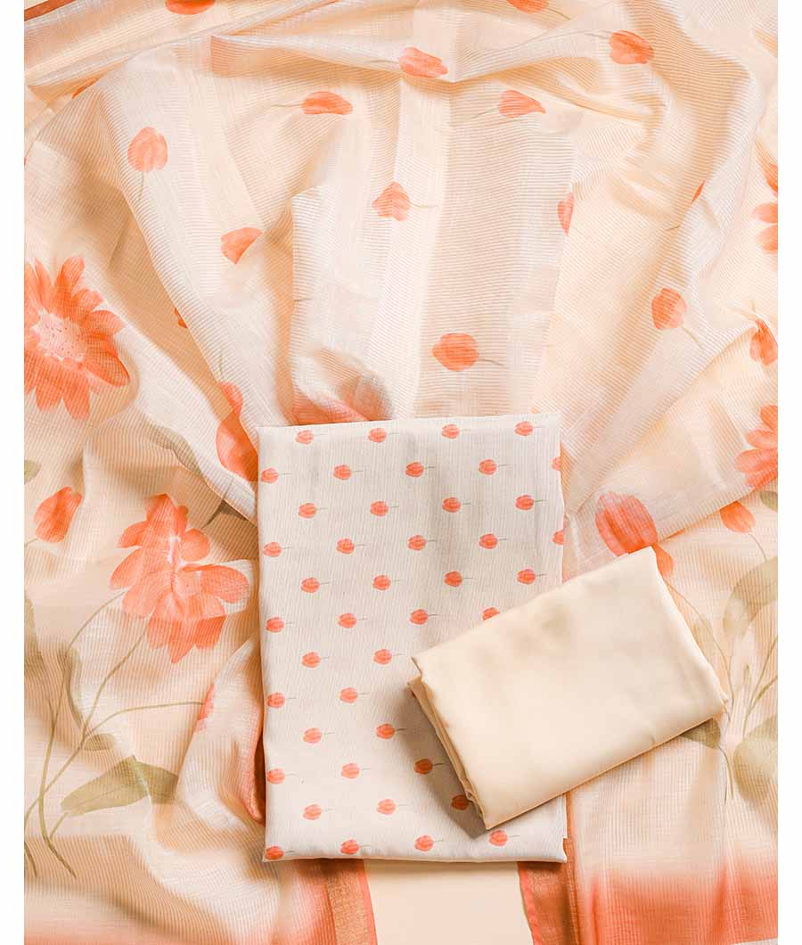 SEMI TISSUE SILK SUIT SET