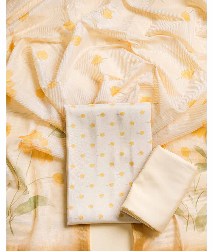 SEMI TISSUE SILK SUIT SET