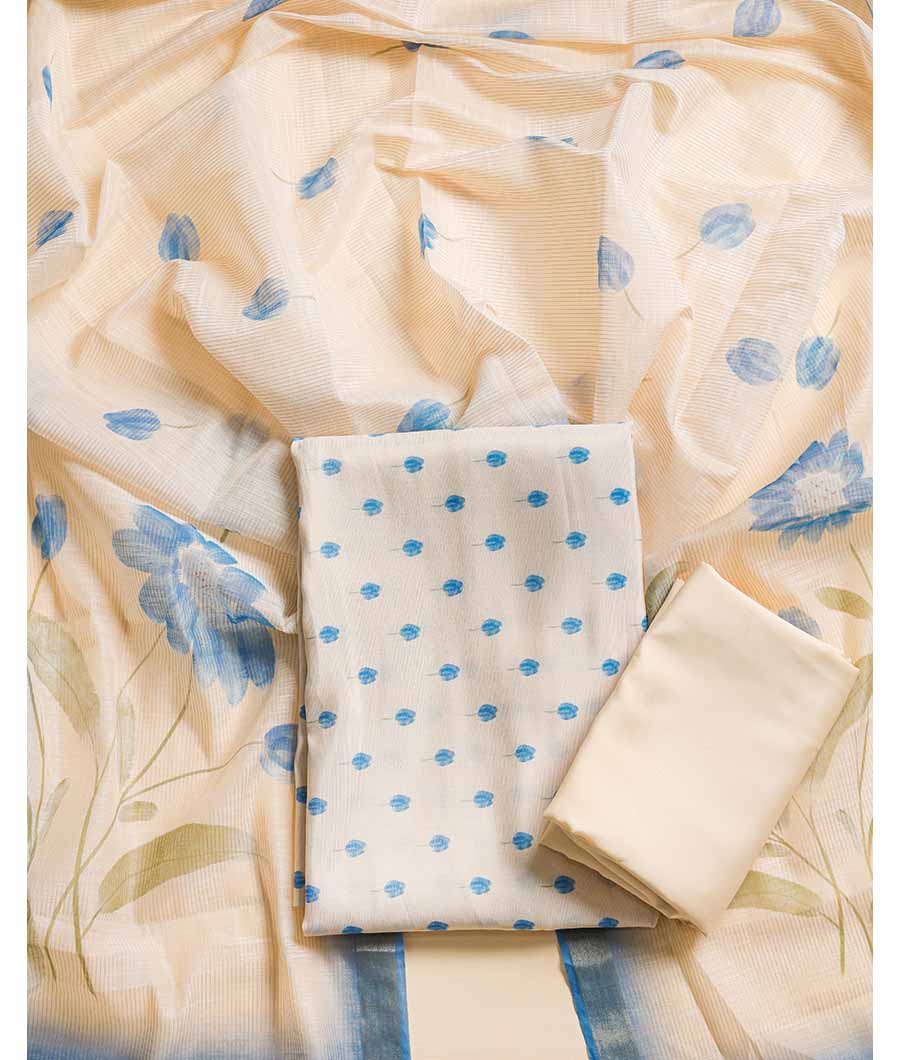 SEMI TISSUE SILK SUIT SET