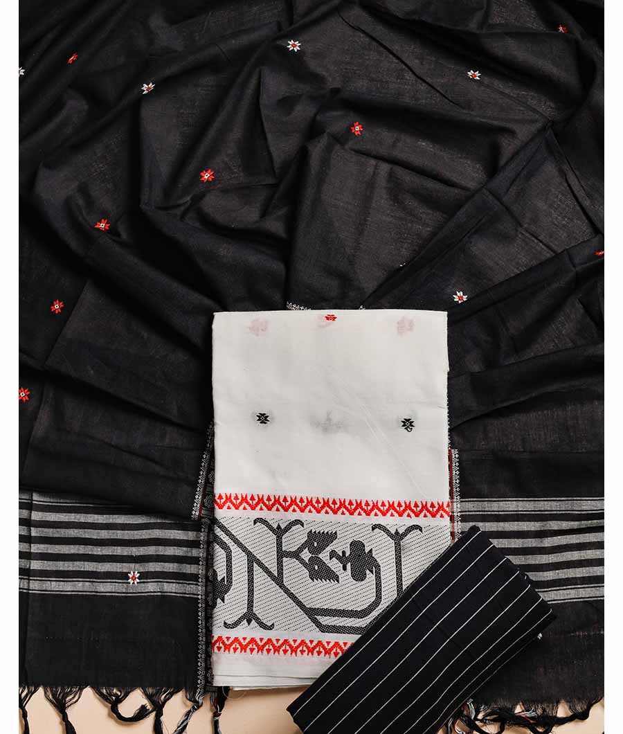 PURE COTTON HANDLOOM SUIT SET