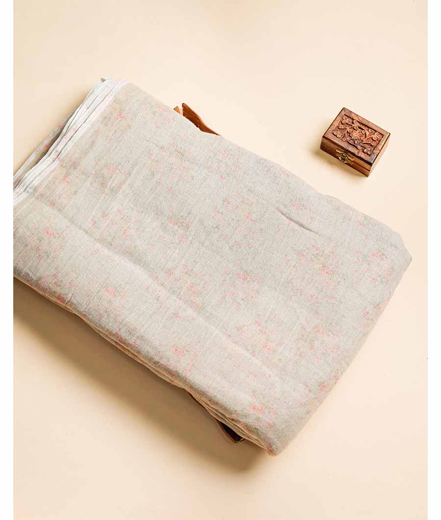 PURE COTTON JUTE DIGITAL PRINTED FABRIC