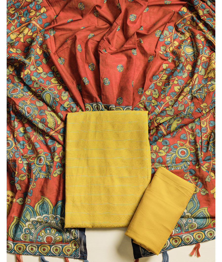 COTTON WOVEN SUIT SET