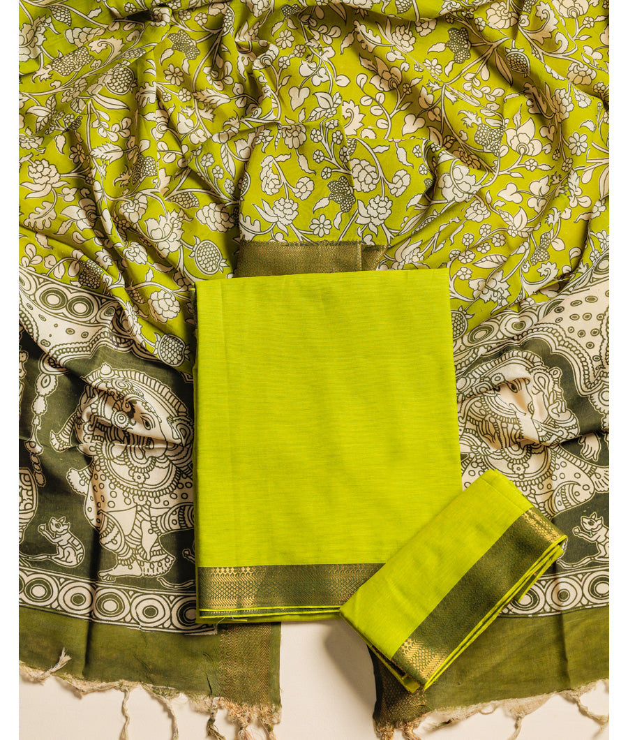 COTTON MANGALGIRI SUIT SET