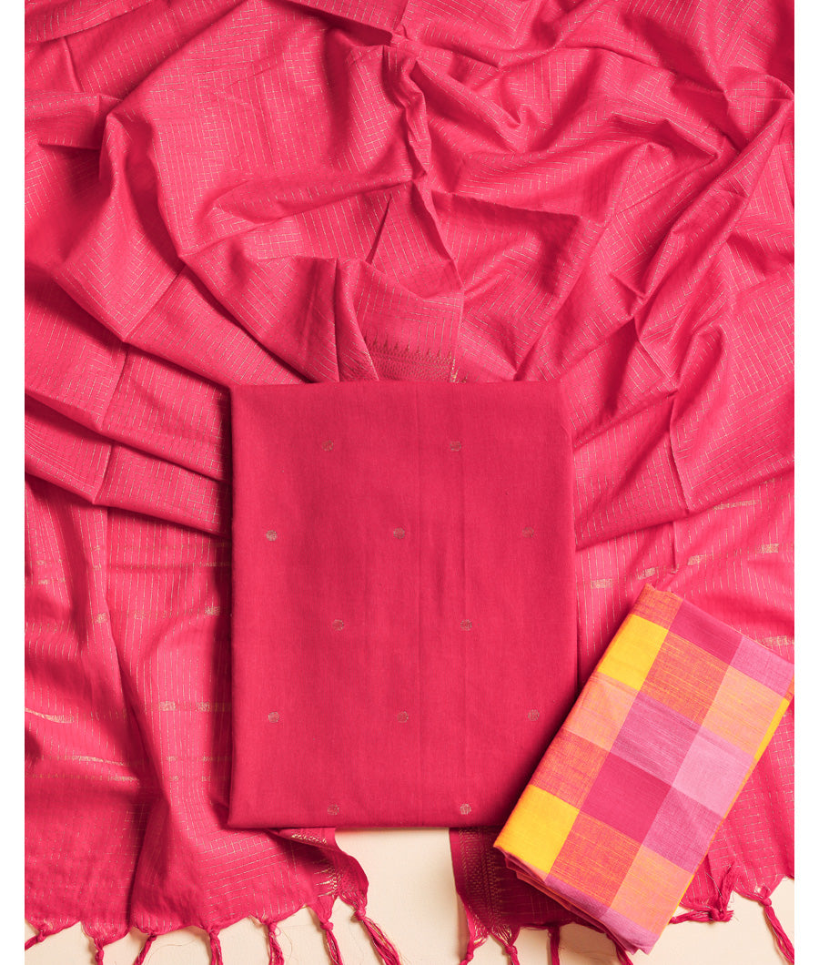 COTTON WOVEN SUIT SET