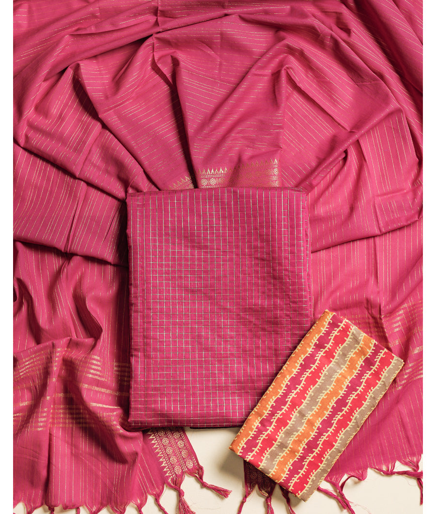 COTTON WOVEN SUIT SET
