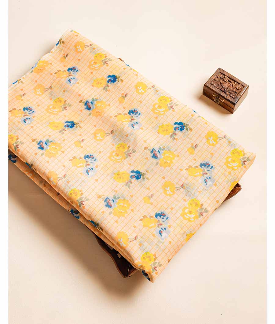 PURE VOIL MALAI SILK FABRIC