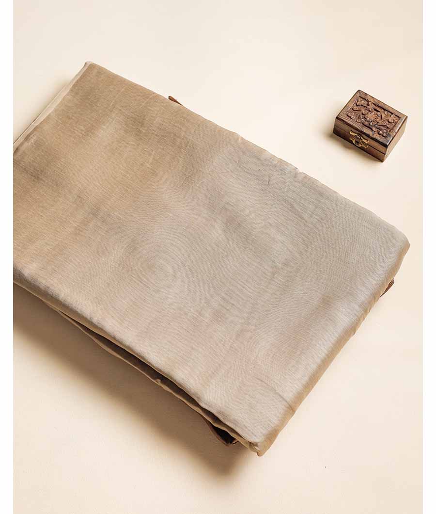 PURE LINEN CHANDERI SILK FABRIC