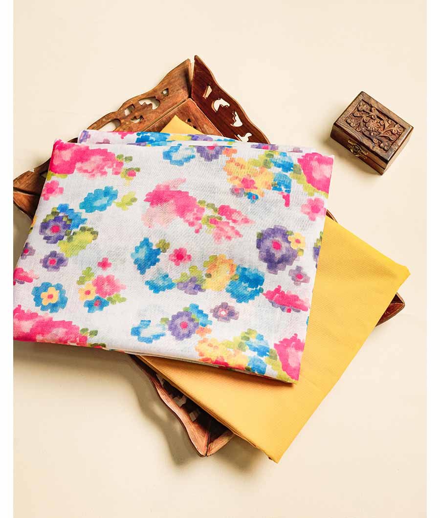 LINEN WITH MALAI COTTON MIX & MATCH