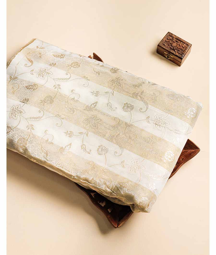 TISSUE SILK JACQUARD FABRIC