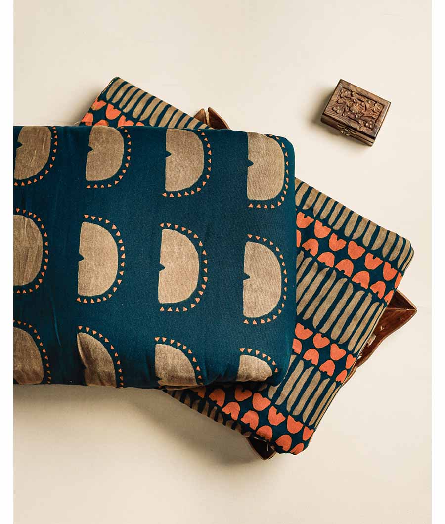 COTTON AJRAKH FLEX PRINTED MIX & MATCH