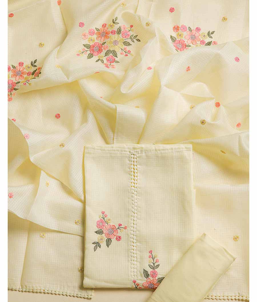 KOTA SILK EMBROIDERED SUIT SET