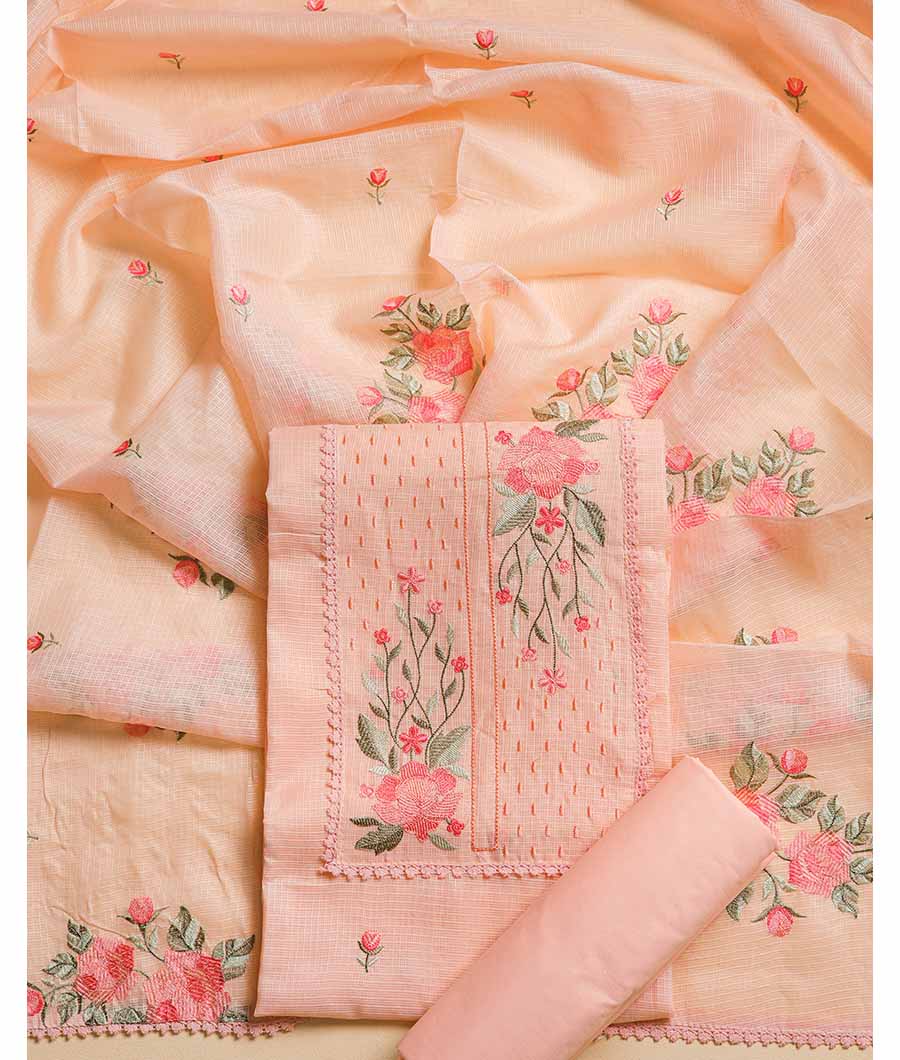 KOTA SILK EMBROIDERED SUIT SET