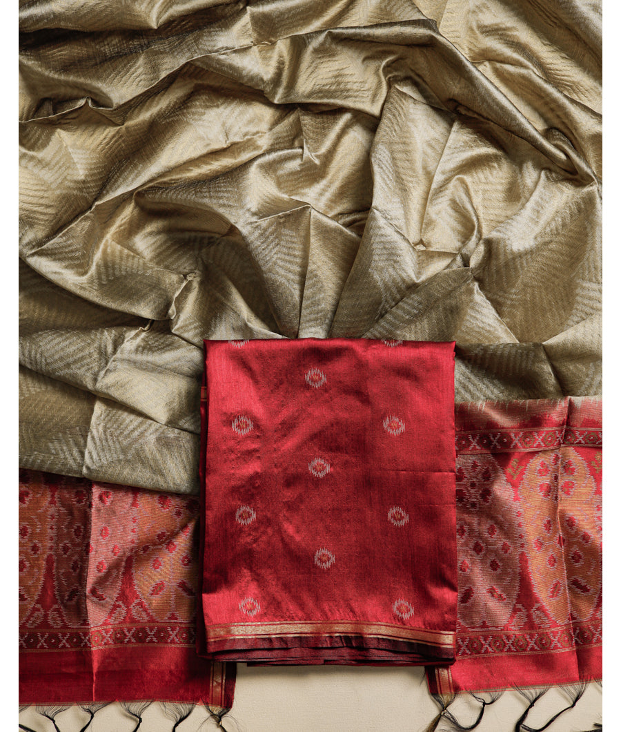KANCHI SEMI SILK SUIT SET