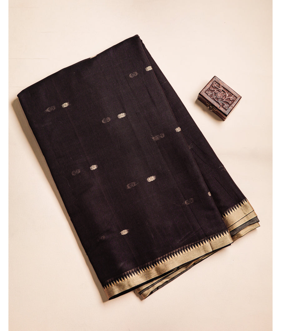 PURE MERCERIZED DHARWAD COTTON BORDER FABRIC