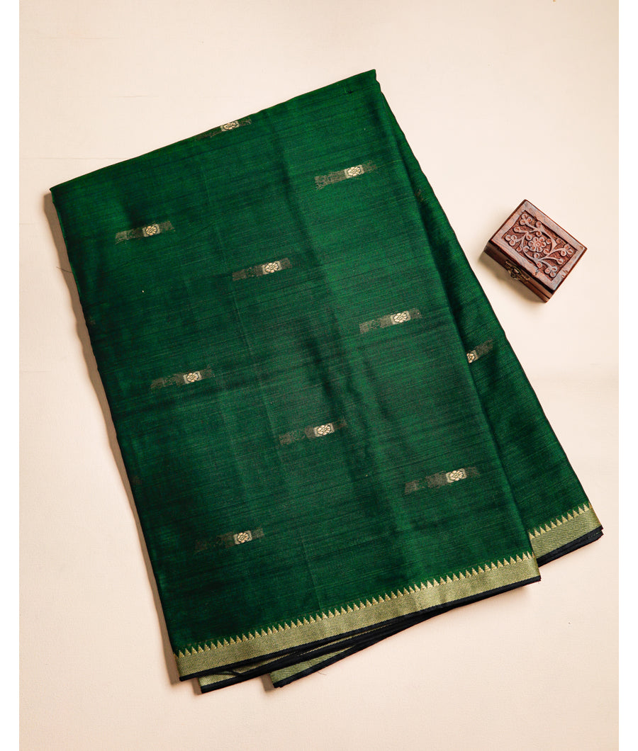 PURE MERCERIZED DHARWAD COTTON BORDER FABRIC