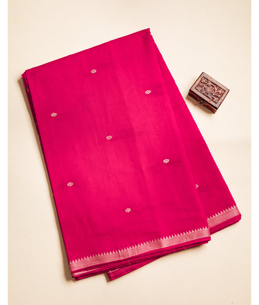 PURE MERCERIZED DHARWAD COTTON BORDER FABRIC