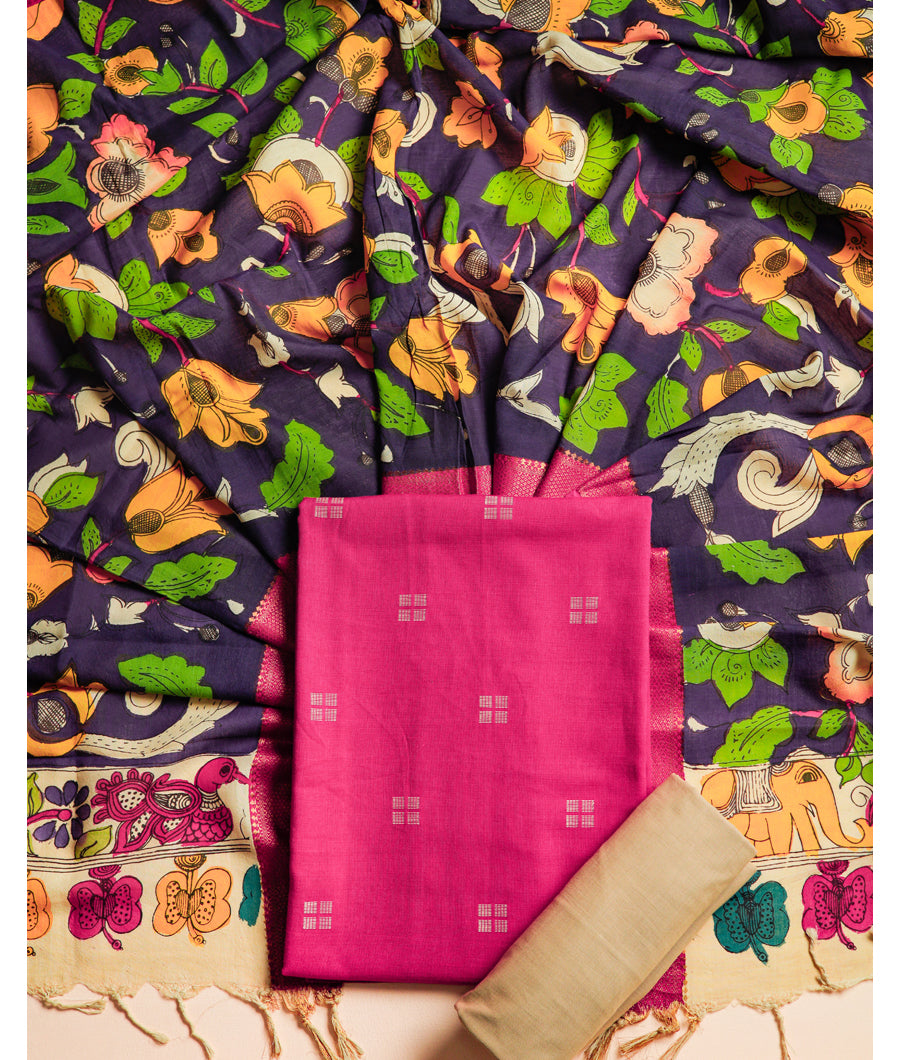 COTTON WOVEN SUIT SET