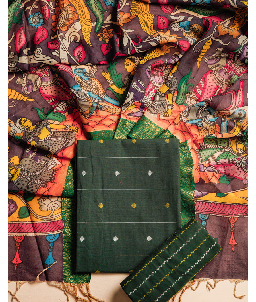 COTTON WOVEN SUIT SET