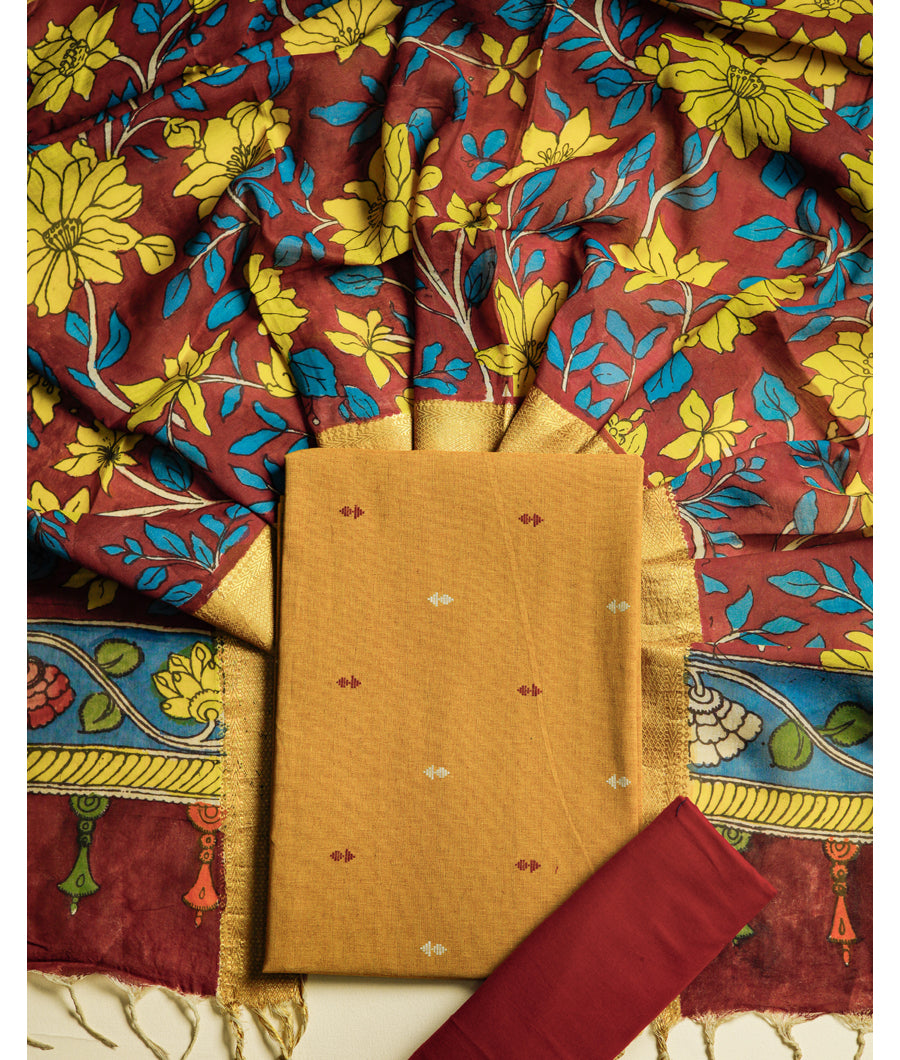 COTTON WOVEN SUIT SET