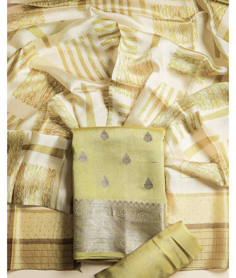 PURE BANARASI SILK SUIT SET