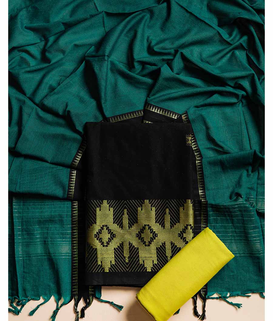 COTTON JAMDHANI SUIT SET