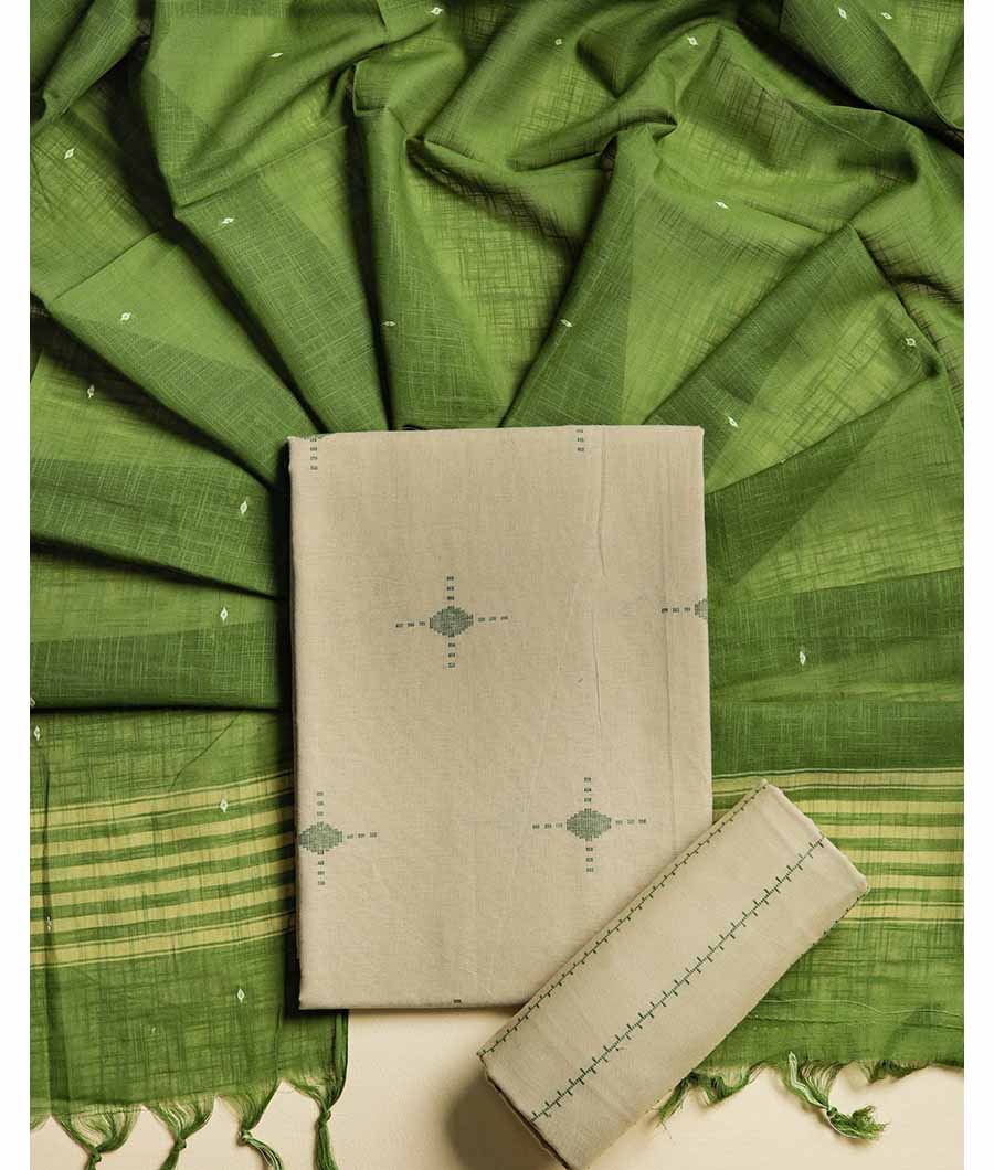 COTTON WOVEN SUIT SET