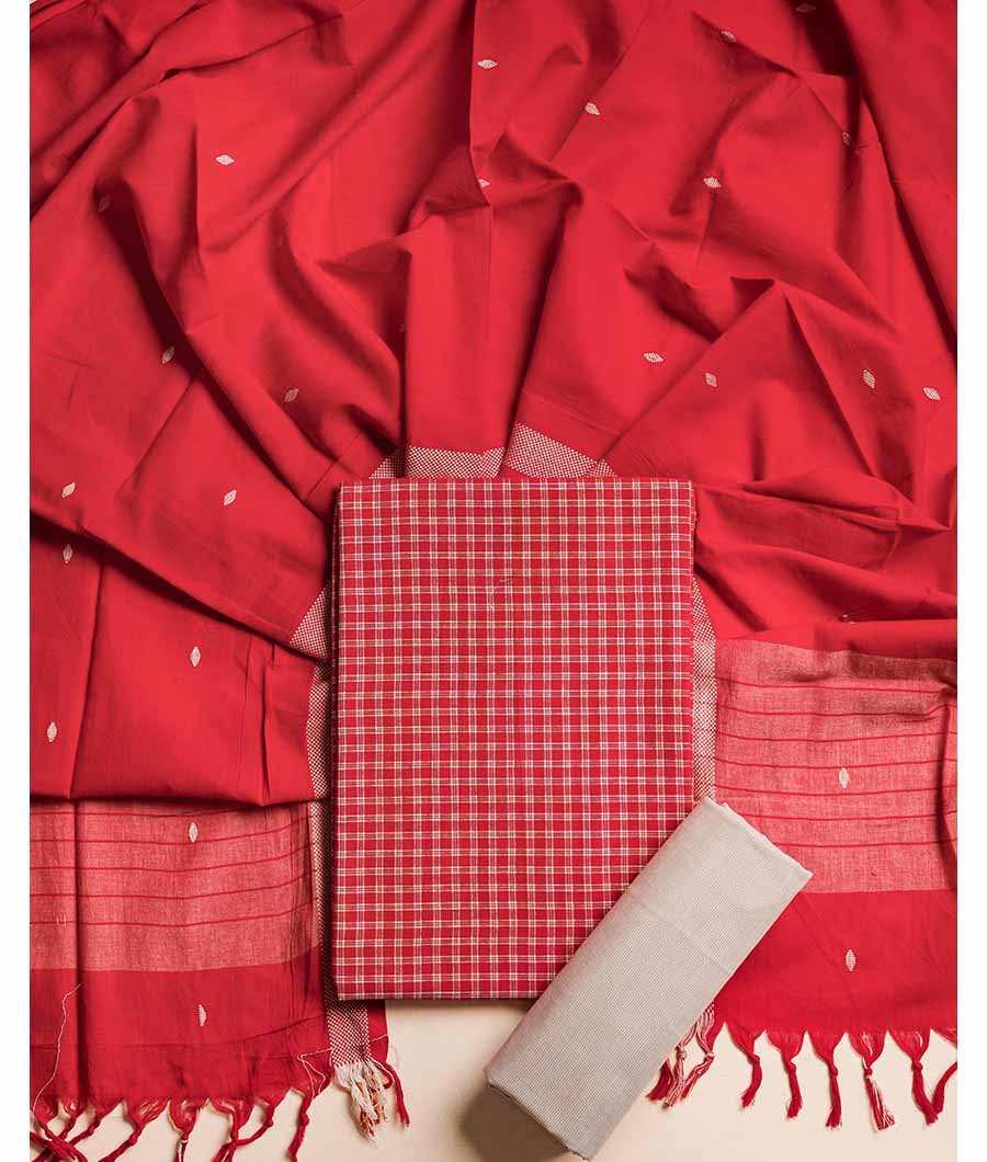 COTTON WOVEN SUIT SET