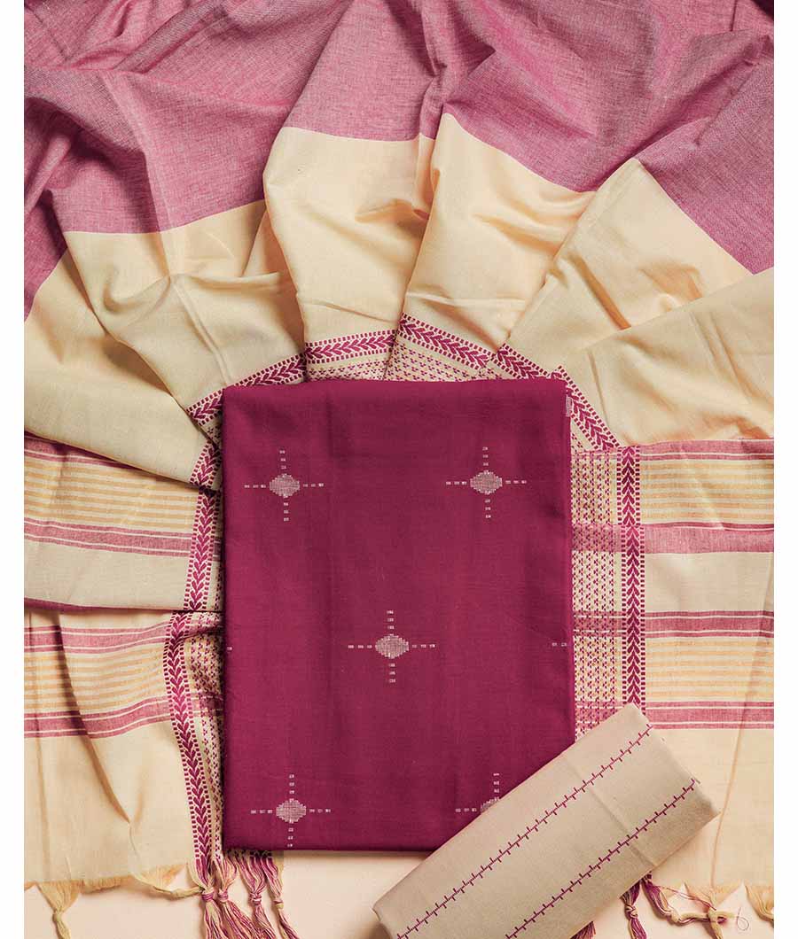 COTTON WOVEN SUIT SET