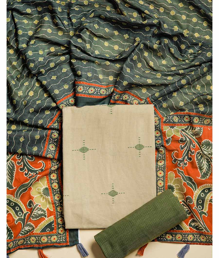 COTTON WOVEN SUIT SET