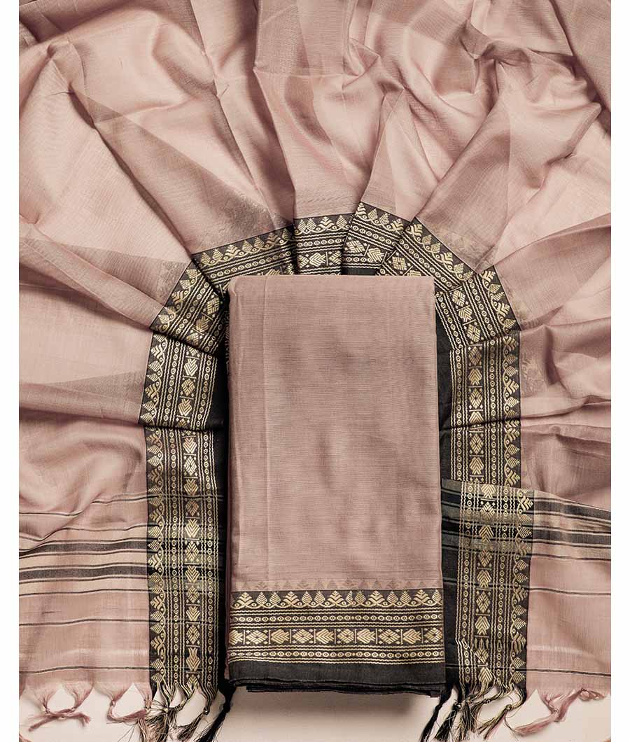 PURE HANDLOOM MERCIDICED NARAYANPET SUIT SET