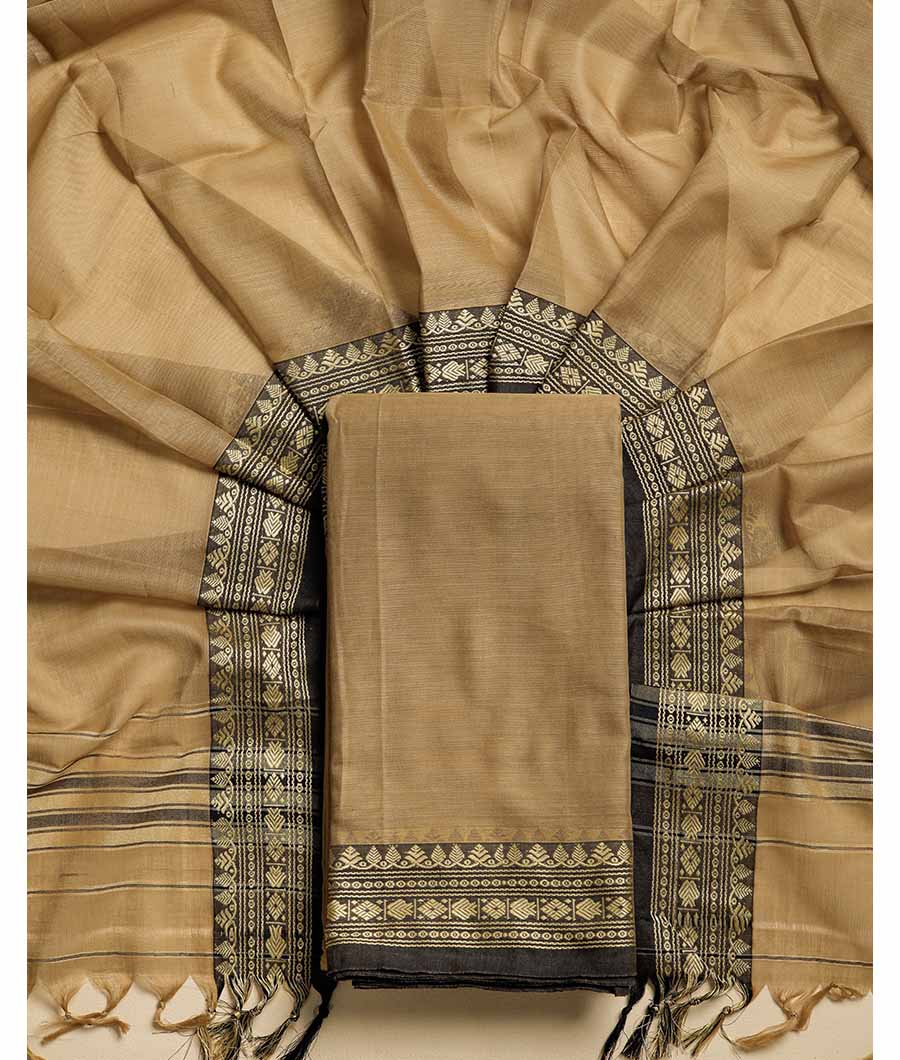 PURE HANDLOOM MERCIDICED NARAYANPET SUIT SET