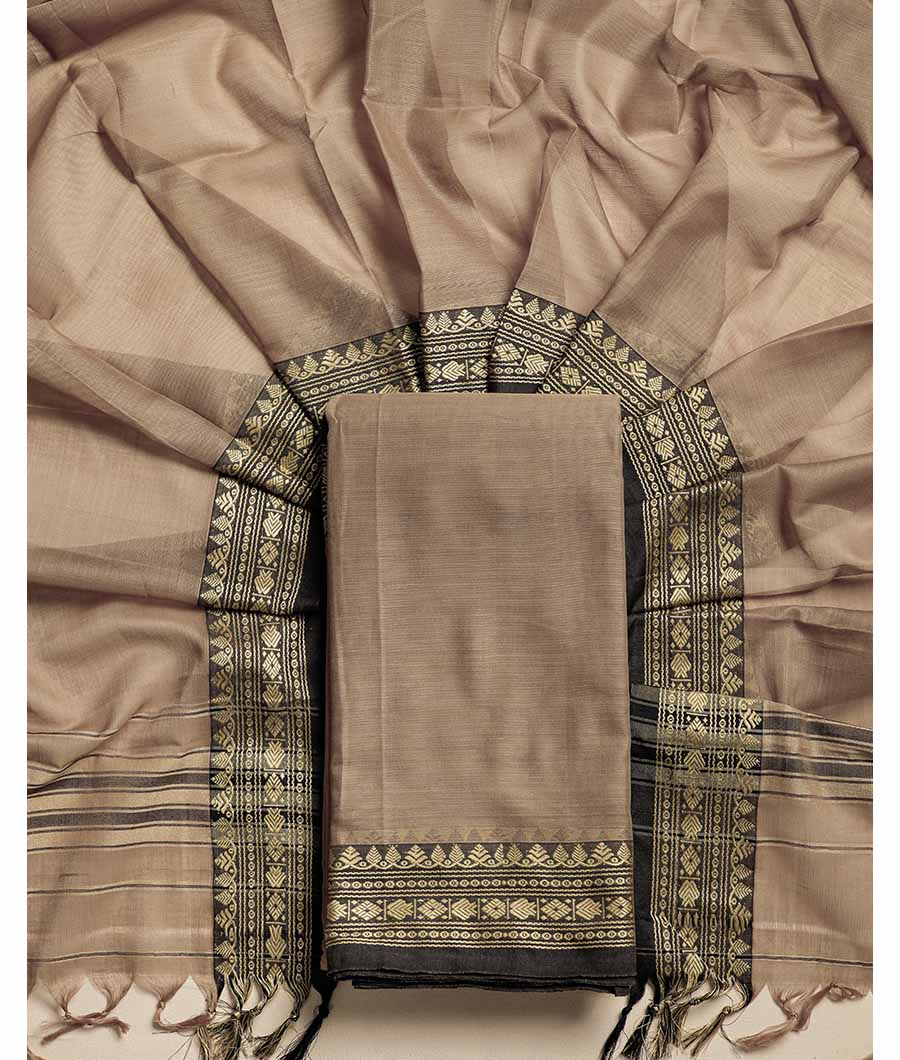 PURE HANDLOOM MERCIDICED NARAYANPET SUIT SET