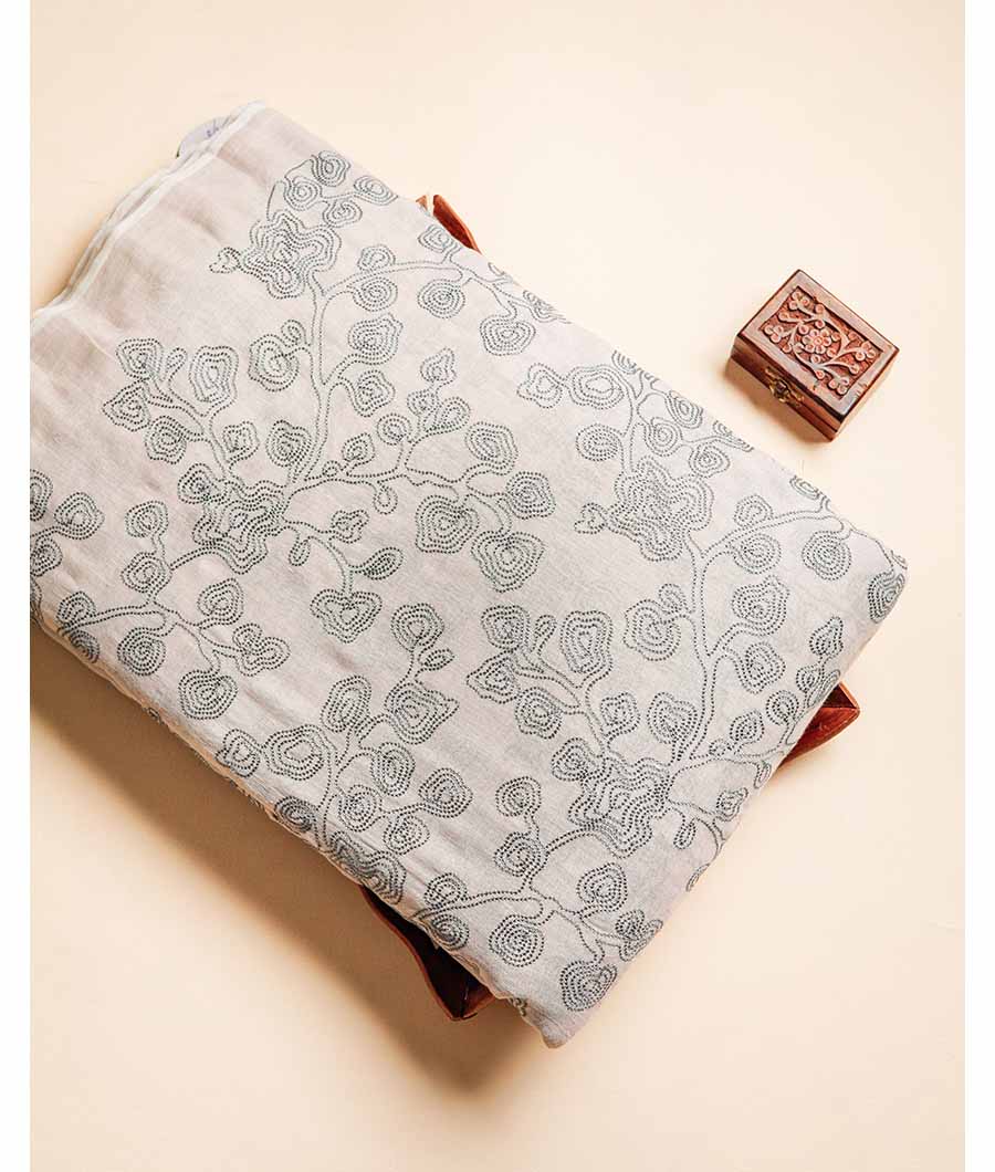 LINEN EMBROIDERY FABRIC