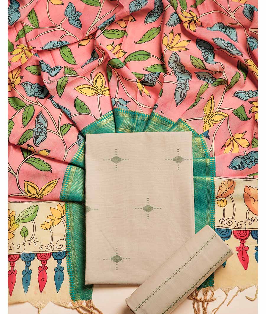 COTTON WOVEN SUIT SET