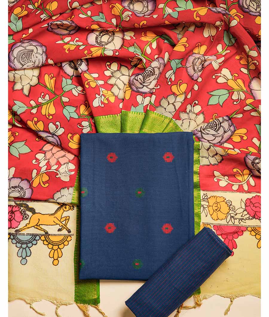COTTON WOVEN SUIT SET